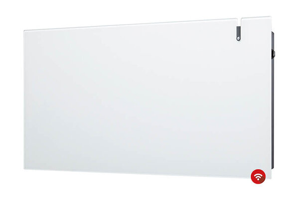 DRL E-Comfort Erea WiFi infrarood radiator Wit Glas