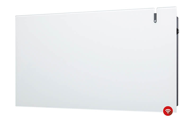 DRL E-Comfort Erea WiFi infrarood radiator Wit Glas
