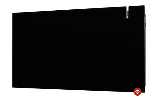 DRL E-Comfort Erea WiFi infrarood radiator Zwart Glas
