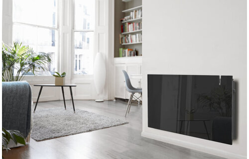 DRL E-Comfort Erea WiFi infrarood radiator Zwart Glas