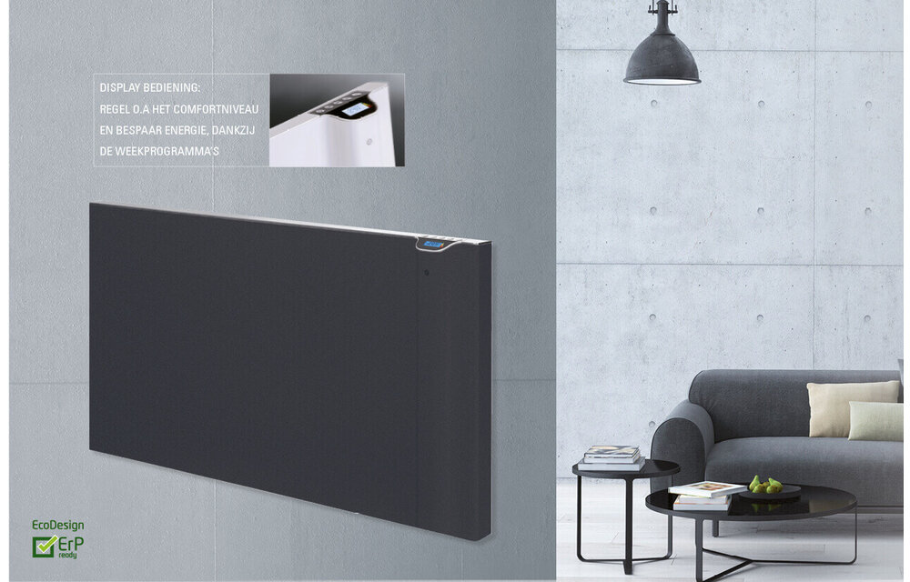 DRL E-Comfort Klima structuur grijs RAL7024