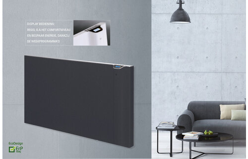 DRL E-Comfort Klima structuur grijs RAL7024