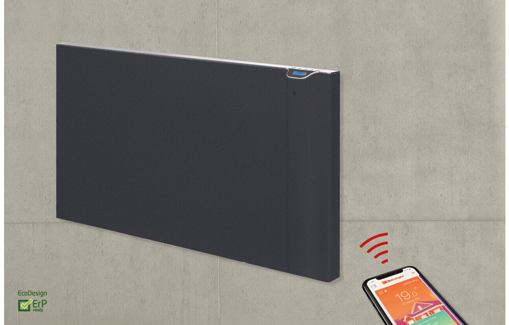 DRL E-Comfort Klima Wifi structuur grijs RAL7024