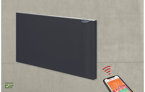 DRL E-Comfort Klima Wifi structuur grijs RAL7024