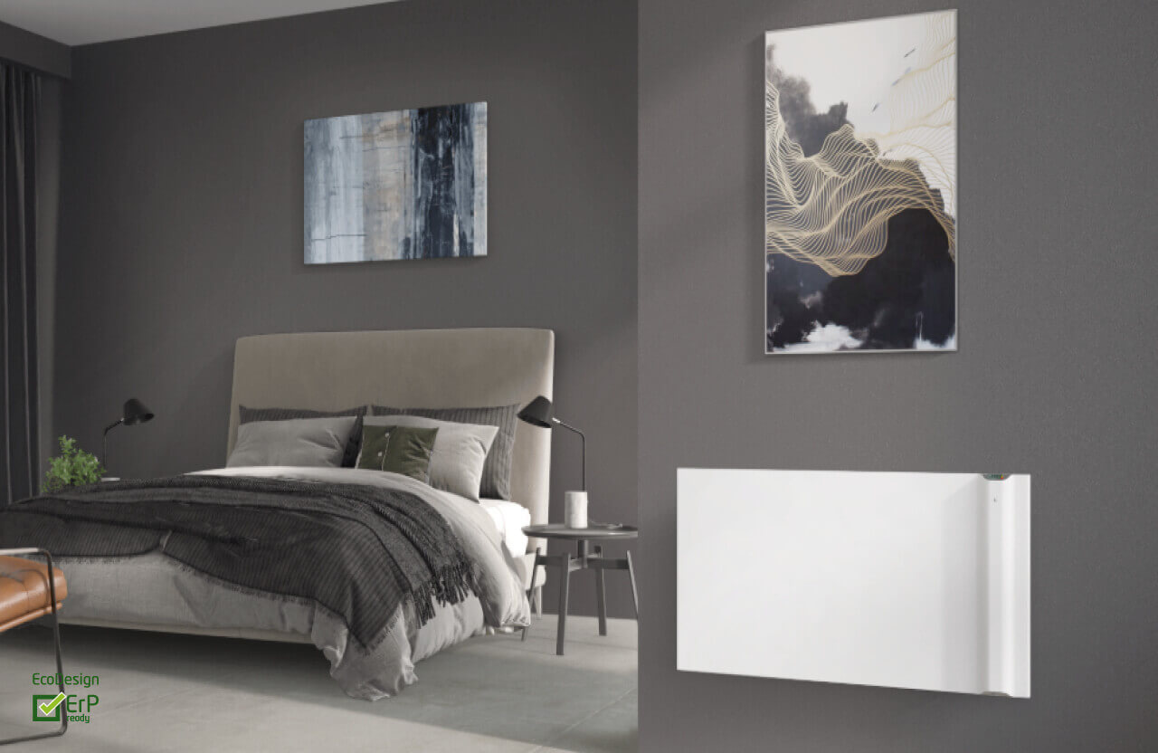 DRL E-Comfort Klima structuur wit RAL9003