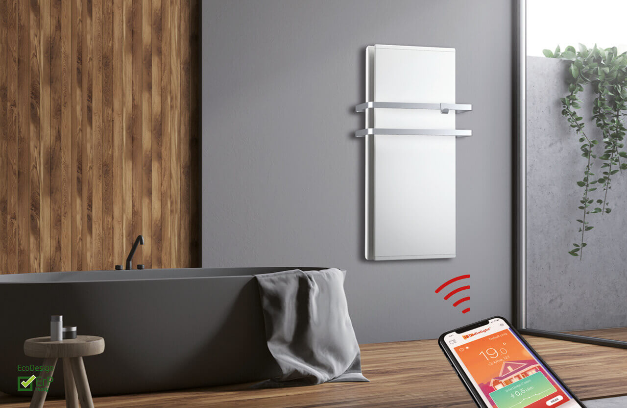 DRL E-Comfort Icon Wifi wit RAL9003