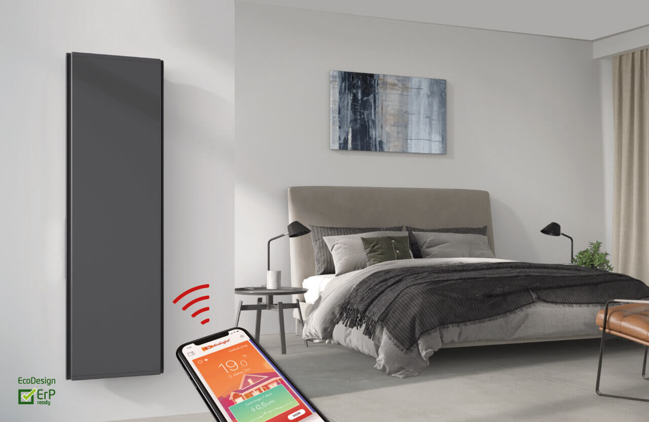 DRL E-Comfort Icon Wifi grijs RAL7024