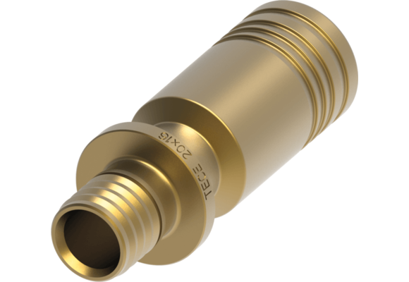 TECEflex aansluitadapter voor de hygiëne-box silicium brons