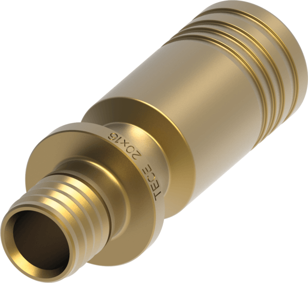 TECEflex aansluitadapter voor de hygiëne-box silicium brons