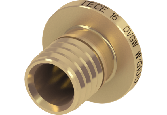 TECEflex blindstop standaard messing