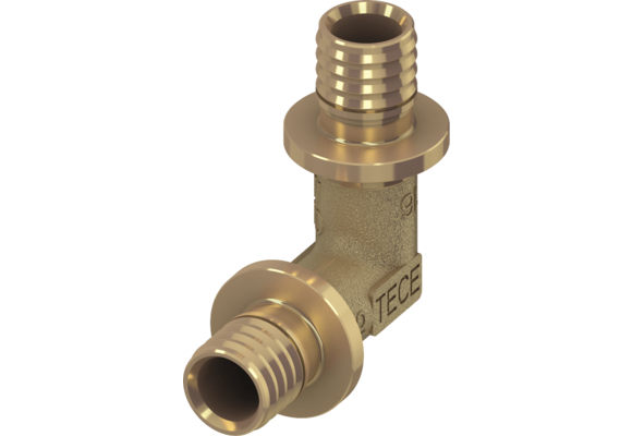 TECEflex knie 90° standaard messing