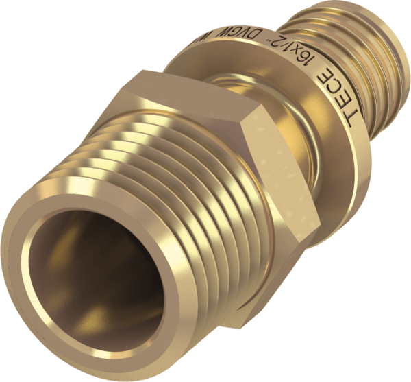 TECEflex puntstuk standaard messing