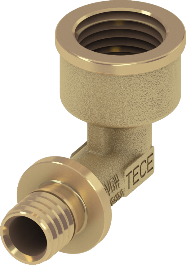 TECEflex schroefbus haaks silicium brons