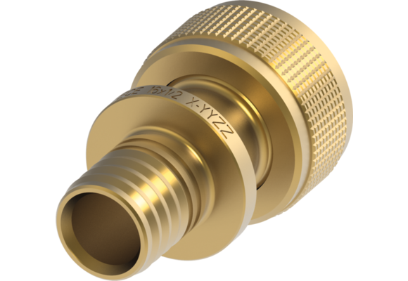 TECEflex snel adapter recht silicium brons afmetin