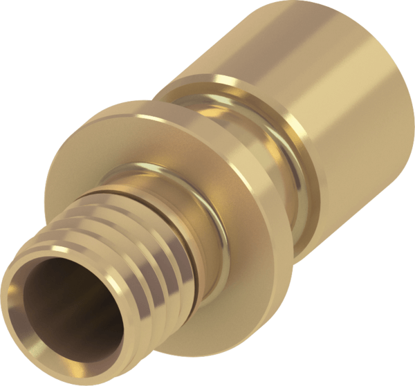 TECEflex soldeerfitting van standaard messing naar koper