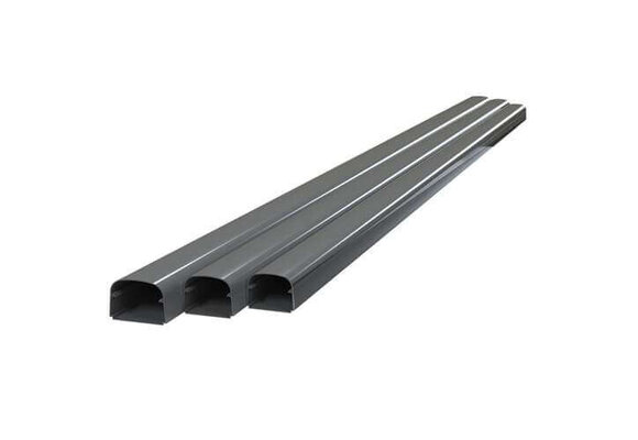 Leidinggoot  T75 lengte 2 meter Antraciet RAL7016