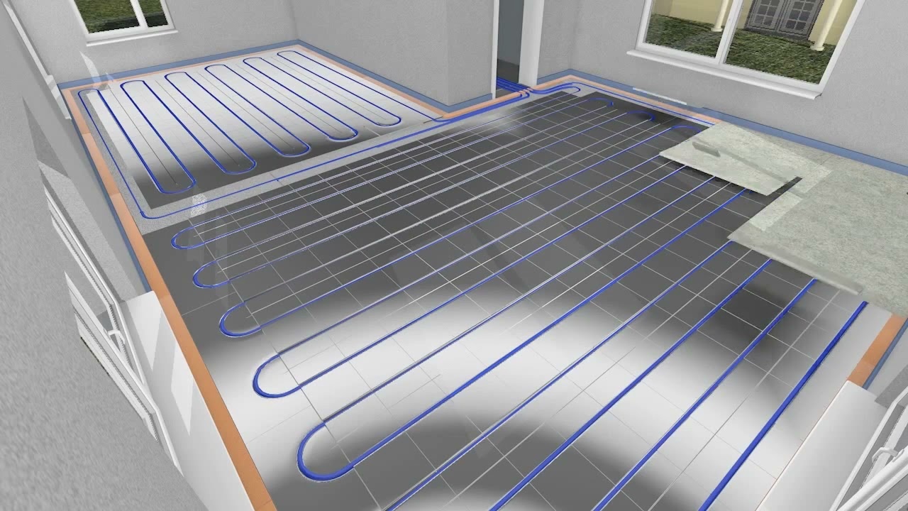 Hoe vloerverwarming gebruiken droogbouw?