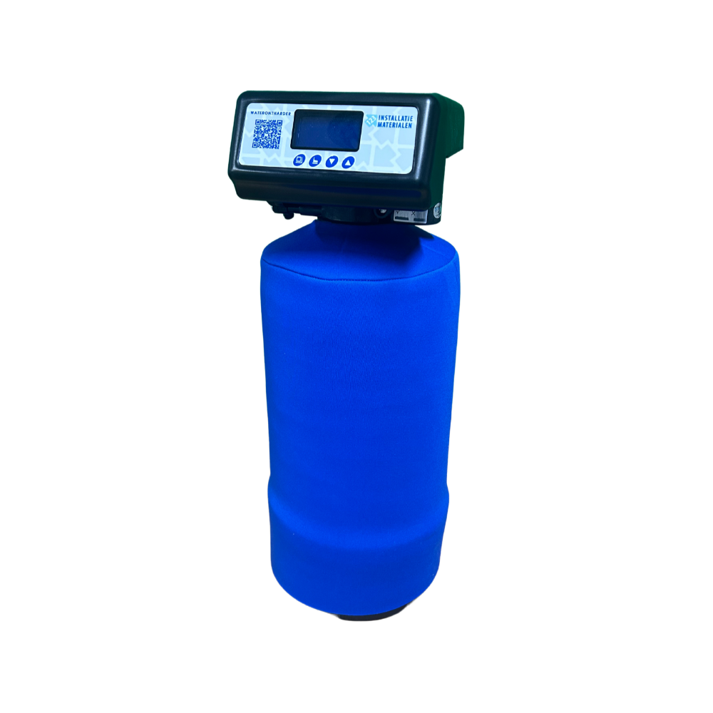 123InstallatieMaterialen - Duowaterontharder 15 liter inclusief zoutbak 60  en isolatiehoes