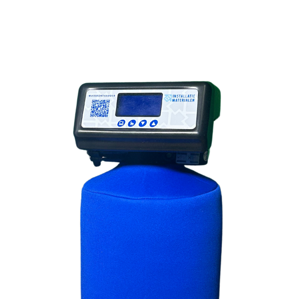 123InstallatieMaterialen - Duowaterontharder 15 liter inclusief zoutbak 60  en isolatiehoes