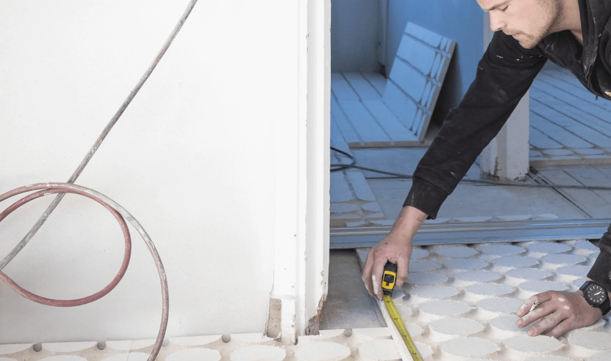 Zelf droogbouw vloerverwarming leggen met succes