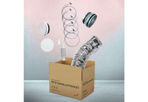 Zehnder WTW aansluitpakket rond 160 mm (WHR 930 ComfoAir E300 ComfoAir Q350)