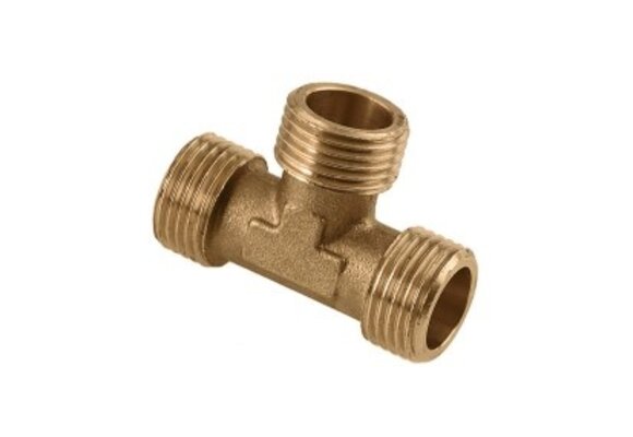BONFIX Messing draadfitting T-stuk 3/8