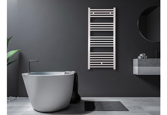 Tweedekans Masterwatt  Calor Splash elektrische badkamer radiator 800 Watt, 500 × 1.280 × 60 mm