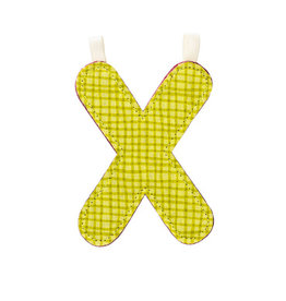 Lilliputiens Lilliputiens Fabric Letter X