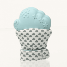 Belo Teething Mitt Blue