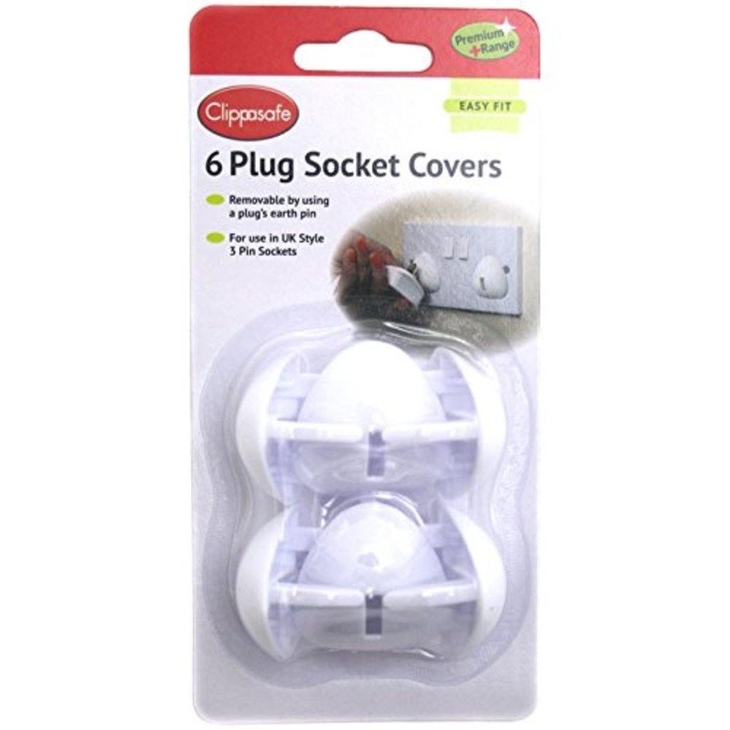 Clippasafe Clippasafe Plug Socket Covers 6 Pack