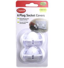 Clippasafe Clippasafe Plug Socket Covers 6 Pack