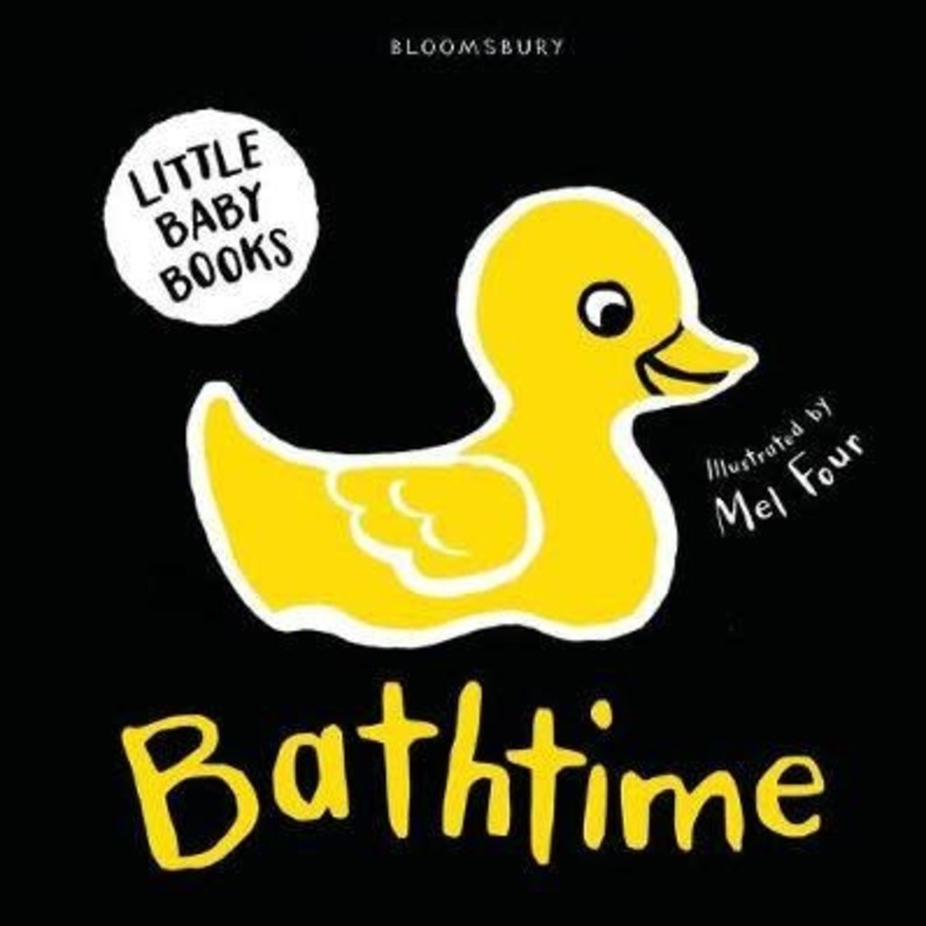 Little Baby Books: Bathtime - Black/White