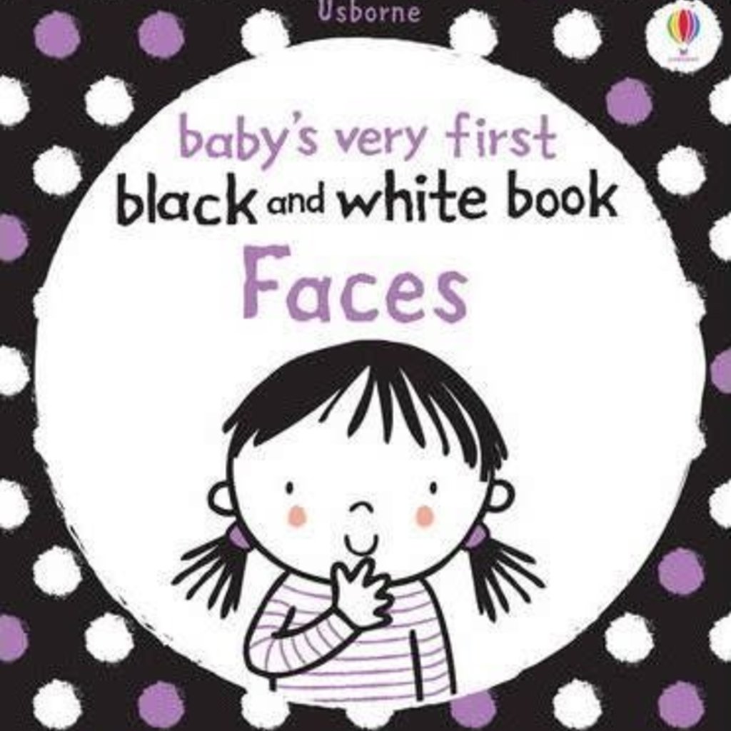 Usborne Baby's Very First Black and White Book Faces