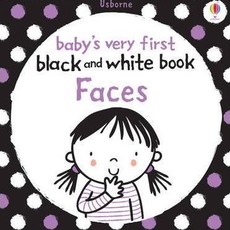Usborne Baby's Very First Black and White Book Faces