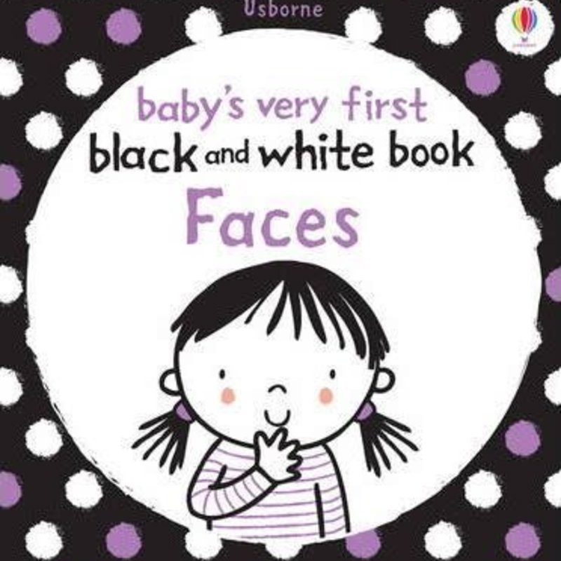 Usborne Baby's Very First Black and White Book Faces