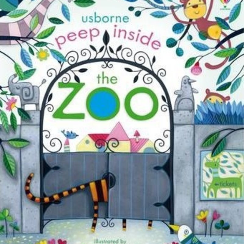 Usborne Usbourne Peep Inside The Zoo