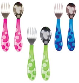 Munchkin Munchkin Raise Toddler Fork & Spoon Set