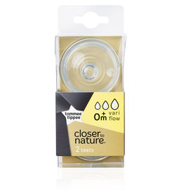 Tommee Tippee Teats Slow Flow - 2pk 0mth+