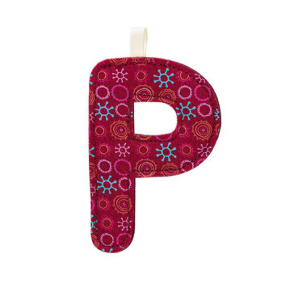 Lilliputiens Lilliputiens Fabric Letter P