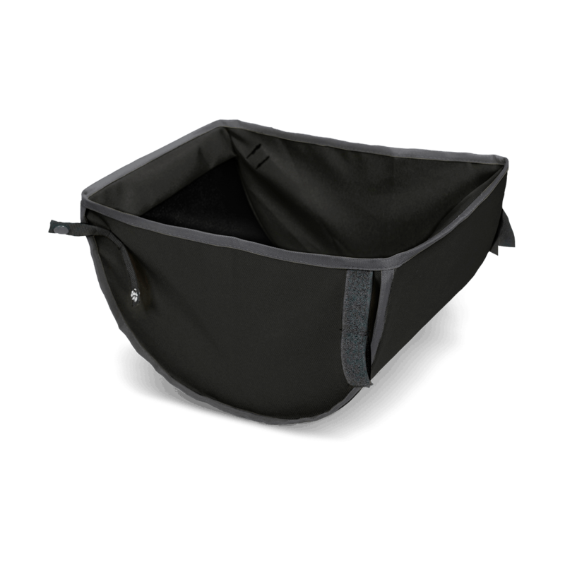 Out n About Out n About Single Basket - Black Raven