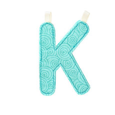 Lilliputiens Lilliputiens Fabric Letter K