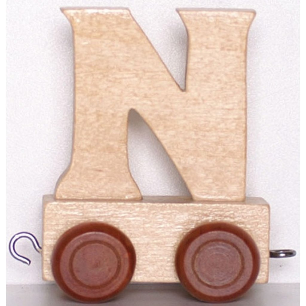 Natural Train Letters - N