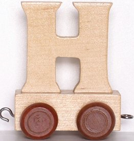Natural Train Letters - H