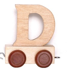 Natural Train Letters - D