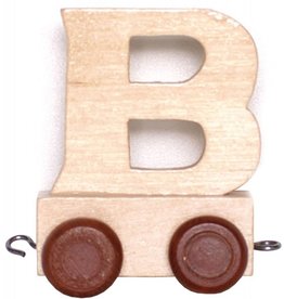 Natural Train Letters - B