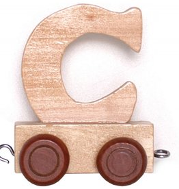 Natural Train Letters - C