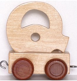 Natural Train Letters - Q