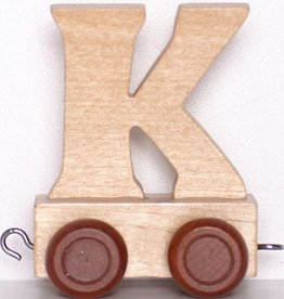 Natural Train Letters - K