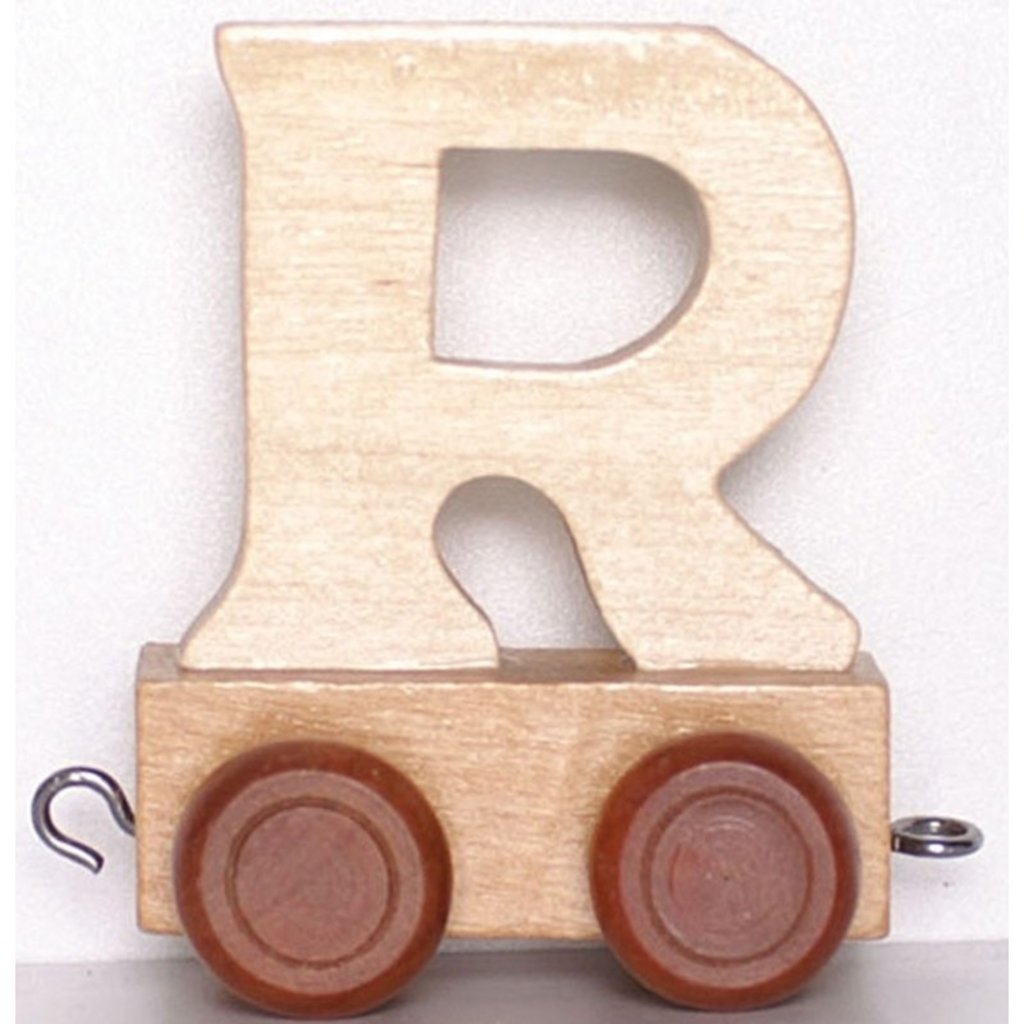 Natural Train Letters - R