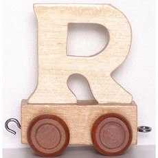 Natural Train Letters - R